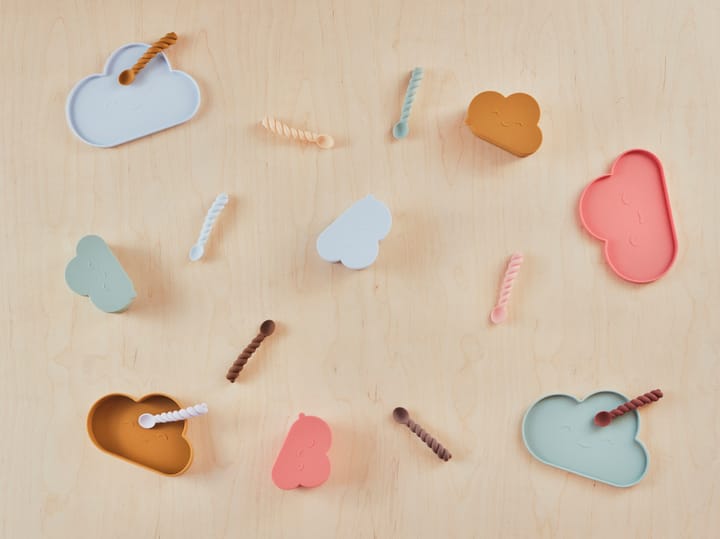 Chloe Cloud snacksskål 9,6 x 14 cm, Light Rubber OYOY
