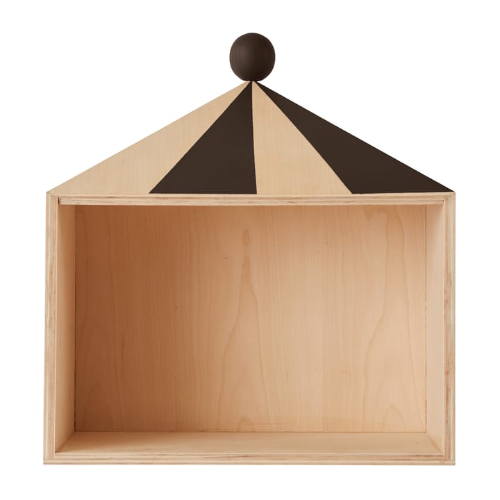 Circus hylle 30 x 33 cm - Nature-dark - OYOY