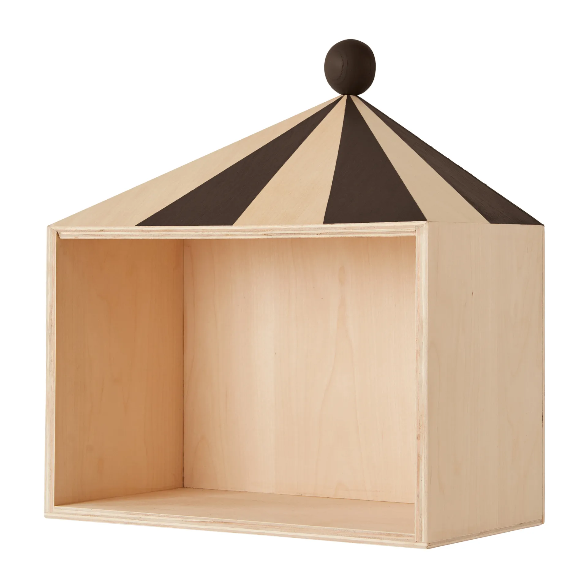 Circus hylle 30 x 33 cm, Nature-dark OYOY