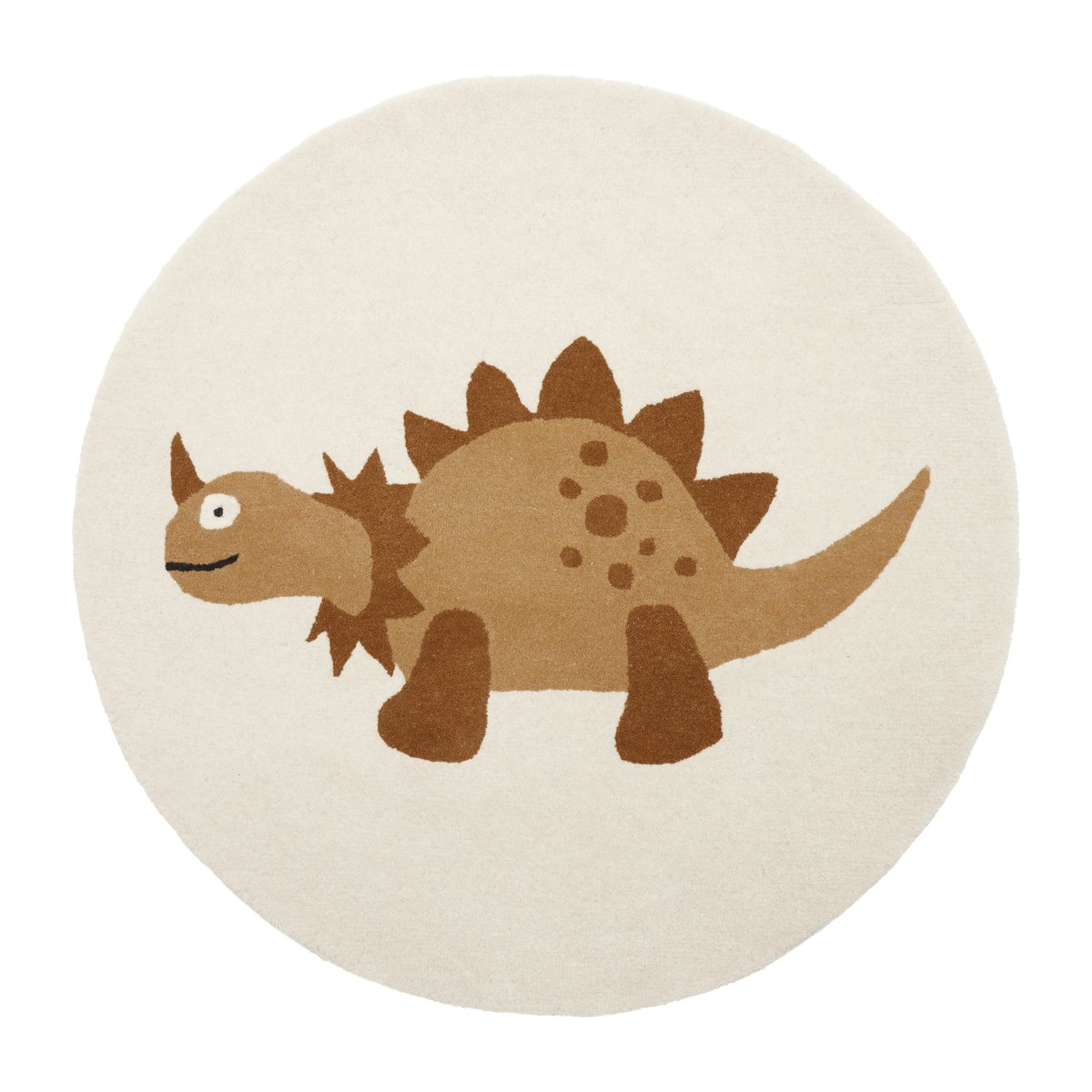 OYOY Dino teppe 120 cm Billy | Skandinavisk Design | Gulvtepper barnerom | Brun