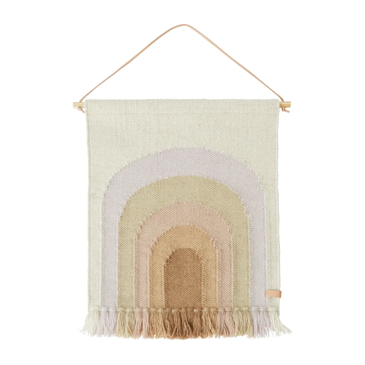 OYOY Follow the rainbow veggdekorasjon 55 x 69 cm Lavender