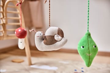 Forest play leker til babygym - Brown-green-red - OYOY