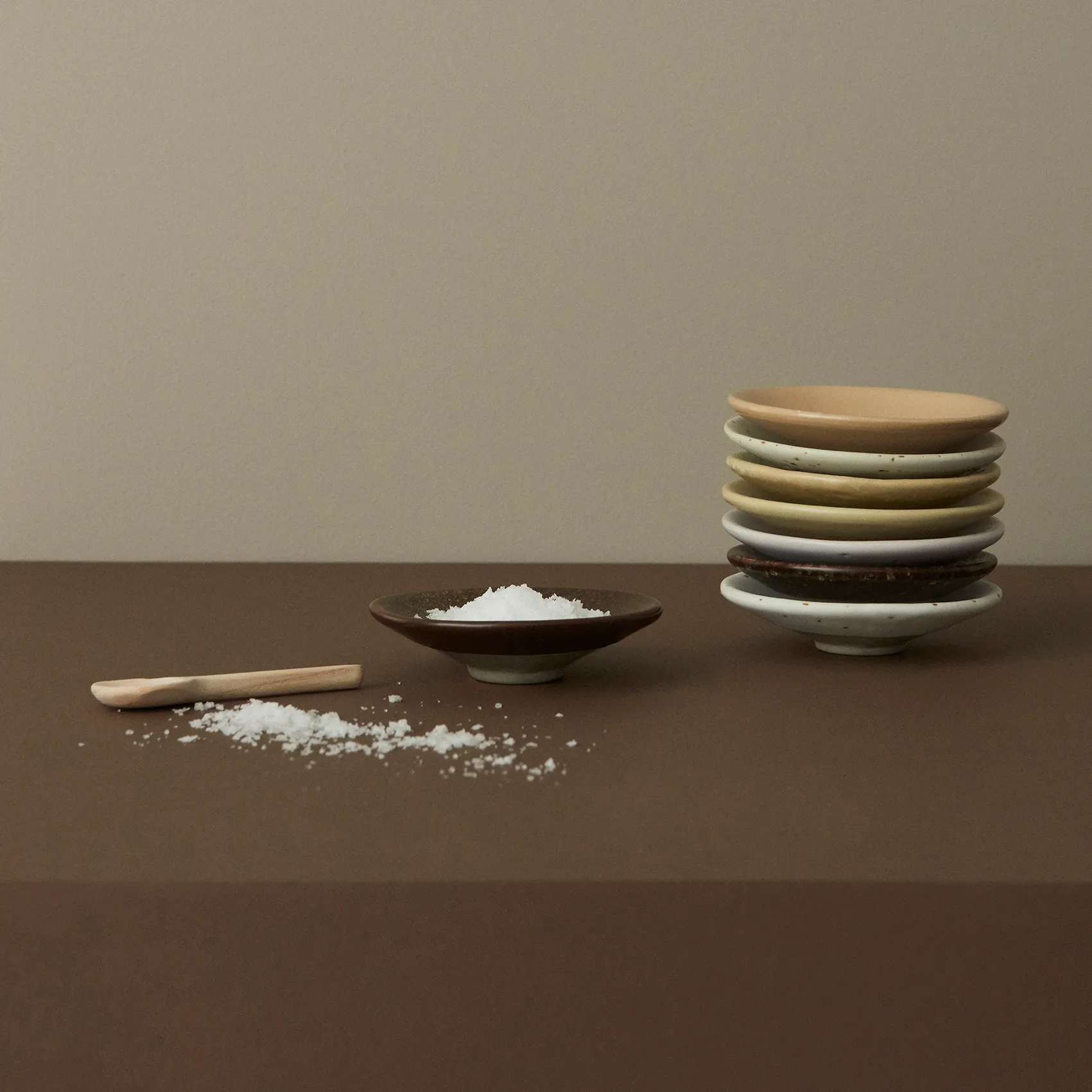 Hagi skål mini Ø8 cm, Brun OYOY