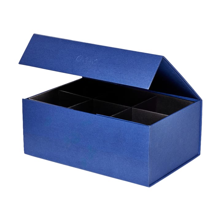 Hako oppbevaringsboks 18x25 cm - Optic blue - OYOY