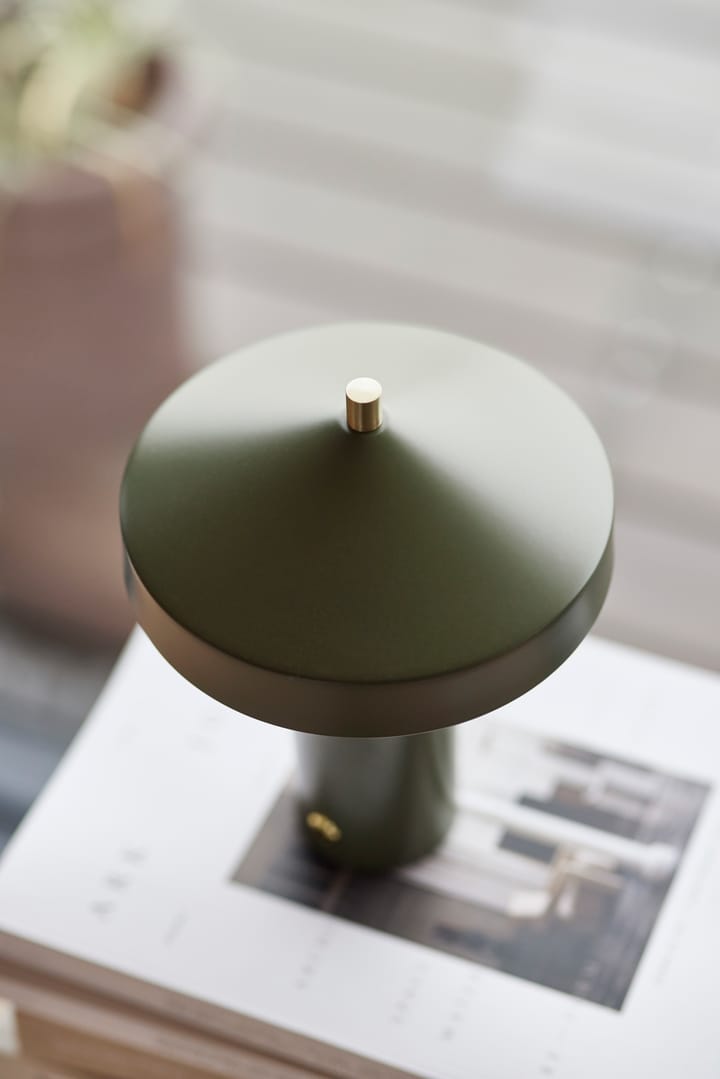Hatto bordlampe 24,5 cm - Olive - OYOY