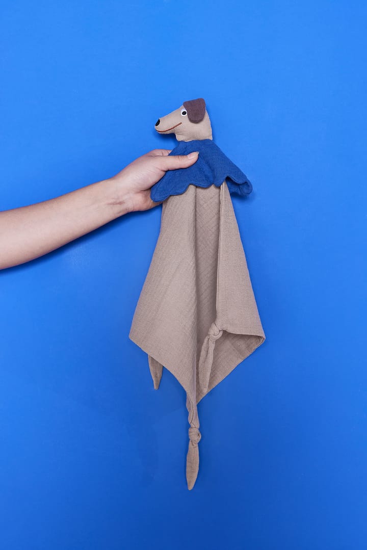 Hunsi Dog koseklut 40 x 40 cm - Light brown - OYOY