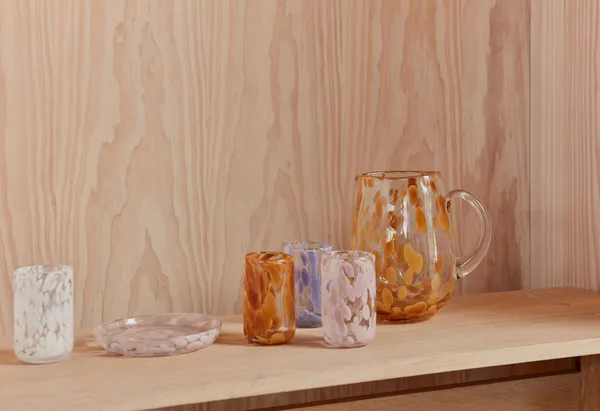 Jali glass, Amber OYOY