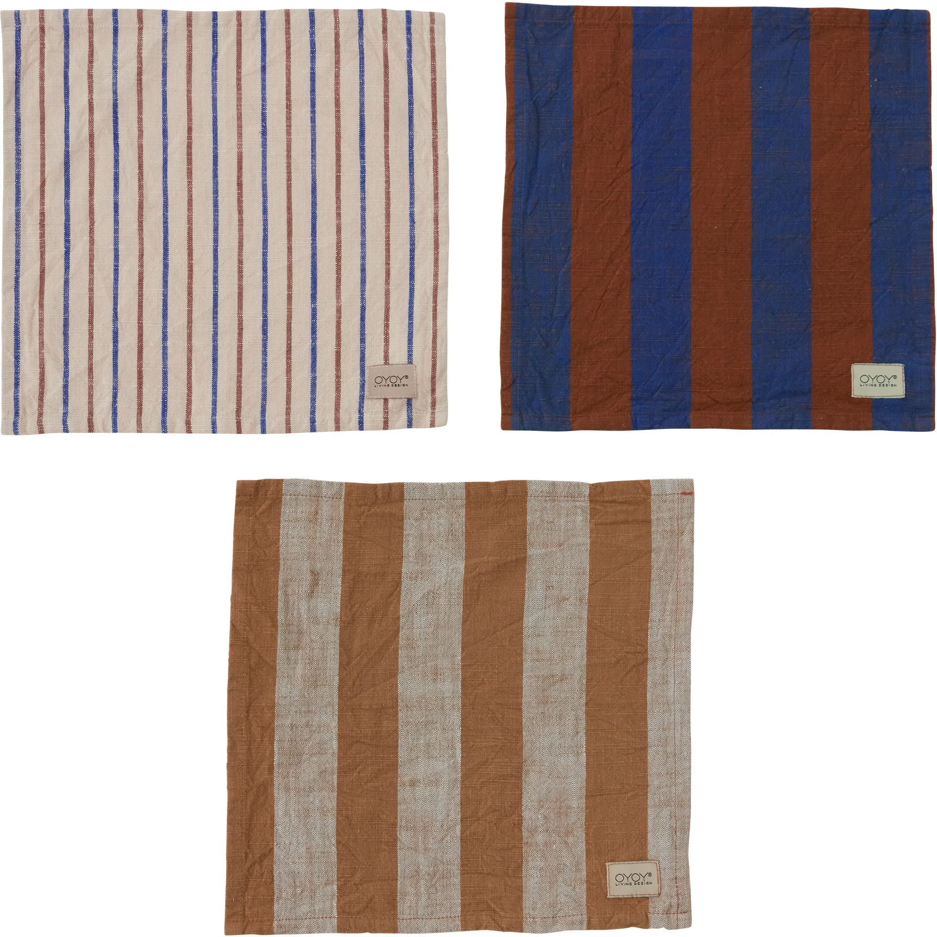 Kurin oppvaskklut 28 x 28 cm, Caramel-blue OYOY