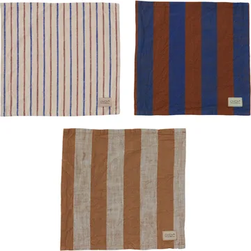 Kurin oppvaskklut 28 x 28 cm - Caramel-blue - OYOY