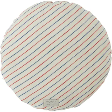 Kyoto pute Ø 48 cm - Blue-red - OYOY