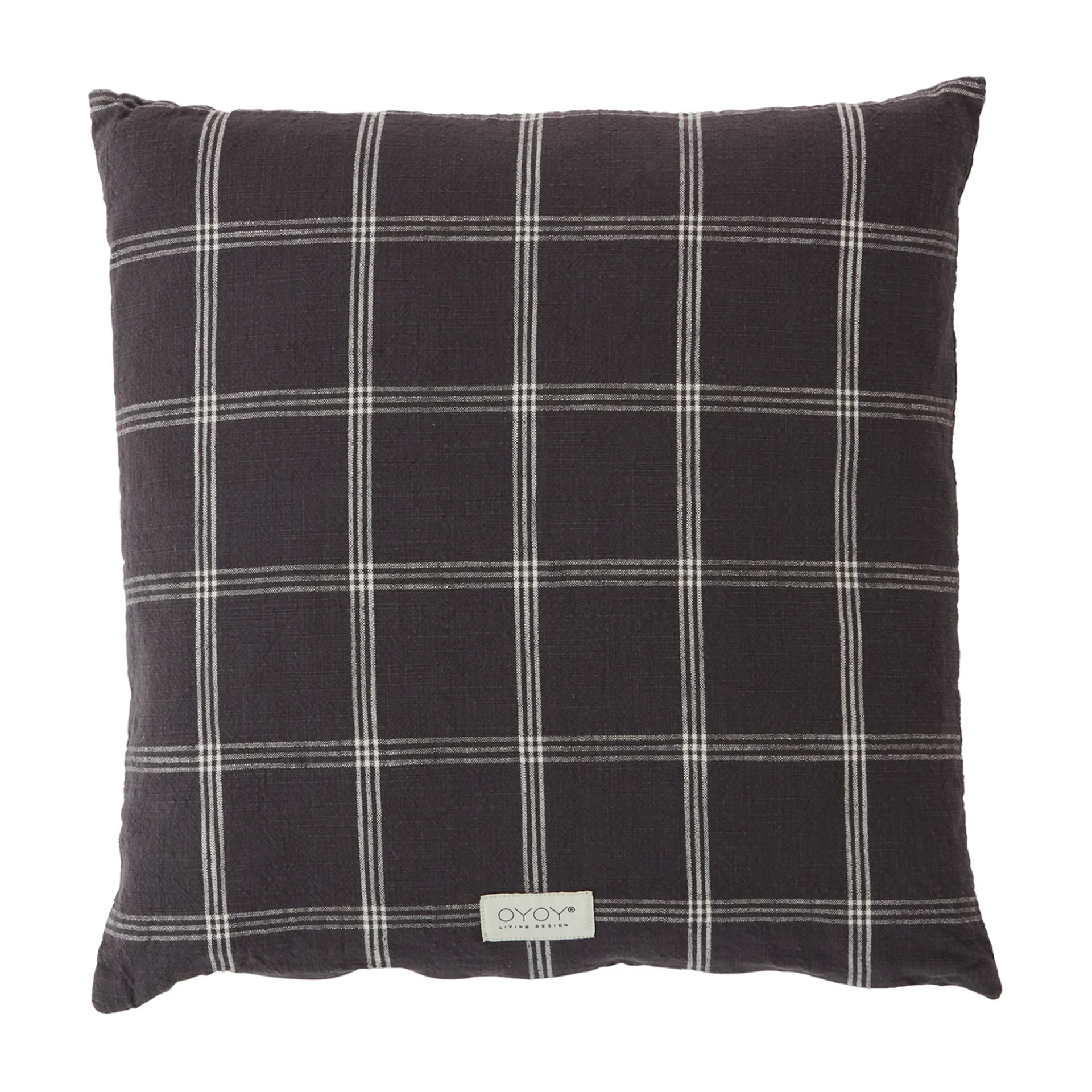 Kyoto pute 50 x 50 cm, Anthracite OYOY