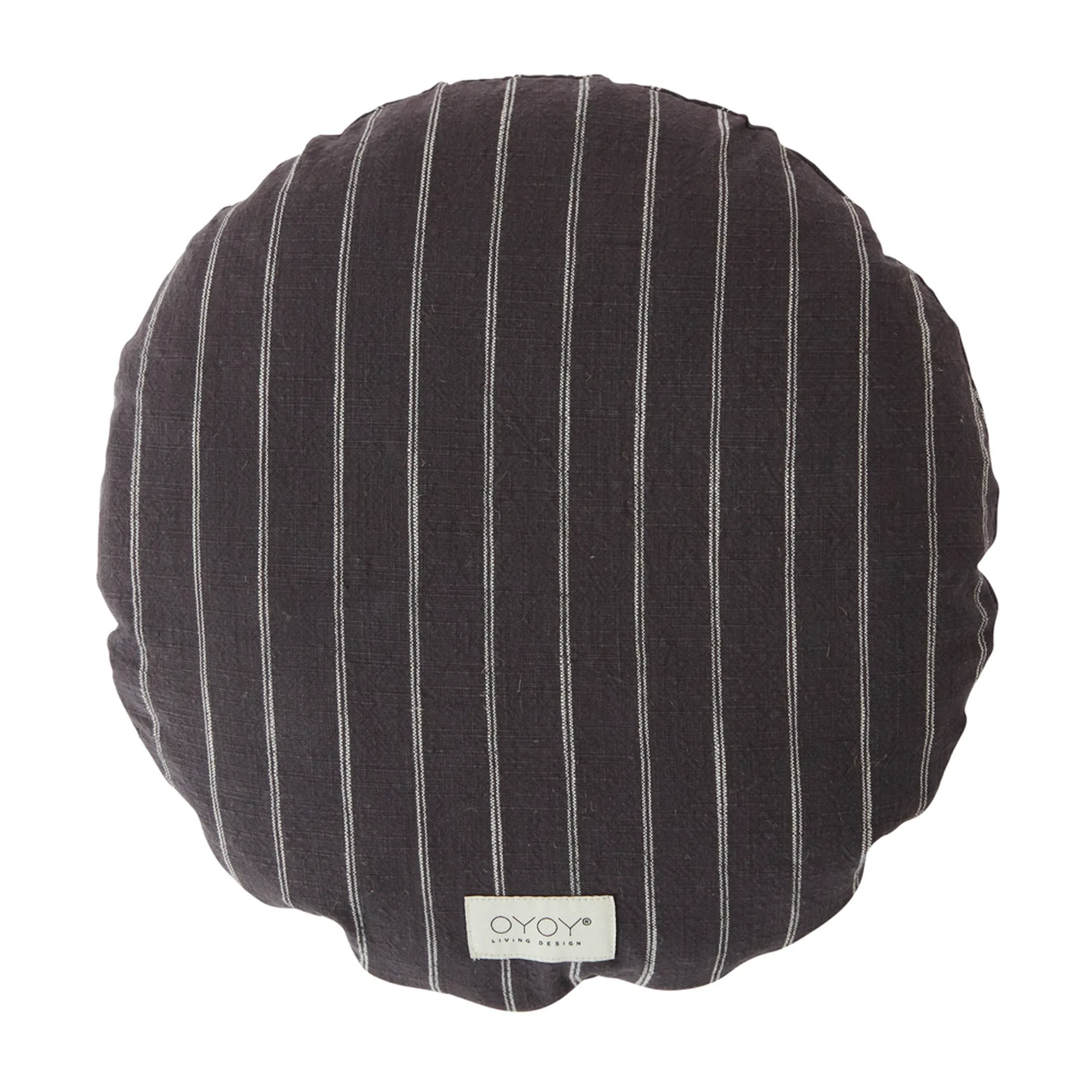 Kyoto pute rund Ø 40 cm, Anthracite OYOY