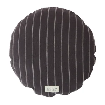 Kyoto pute rund Ø 40 cm - Anthracite - OYOY