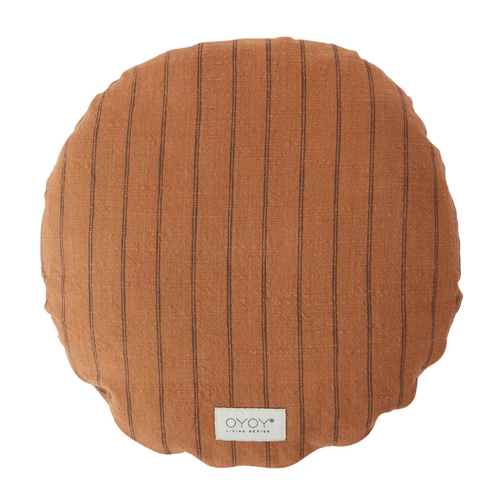 Kyoto pute rund Ø 40 cm, Dark Caramel OYOY