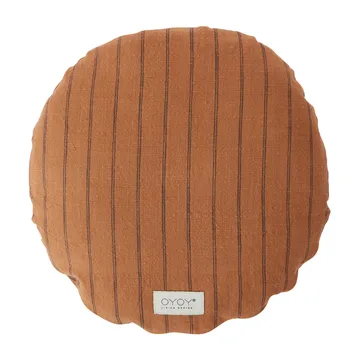 Kyoto pute rund Ø 40 cm - Dark Caramel - OYOY