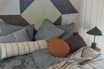 Kyoto pute rund Ø 40 cm - Dark Caramel - OYOY