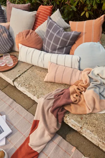 Kyoto pute rund Ø 40 cm - Dark Caramel - OYOY