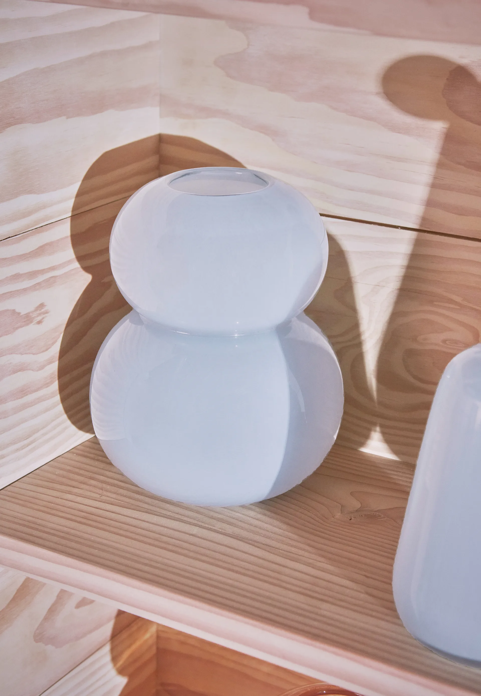 Lasi vase small 21,5 cm, Ice Blue OYOY