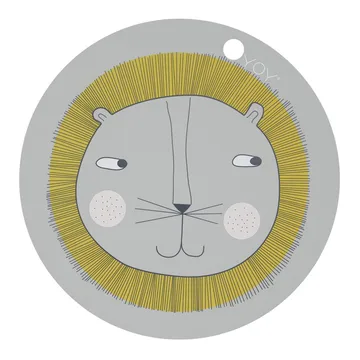 Lion spisebrikke - grå - OYOY