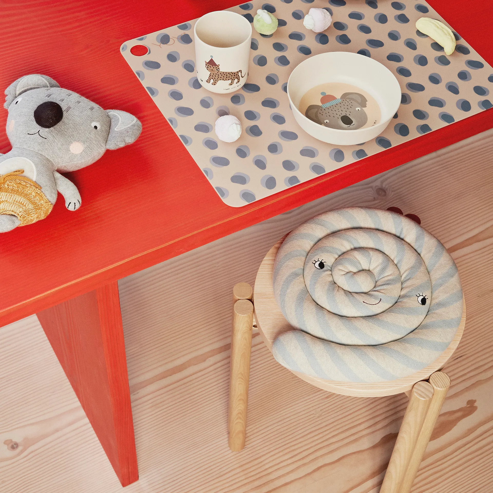 Little Anton Koala kosedyr, Grå-gul OYOY