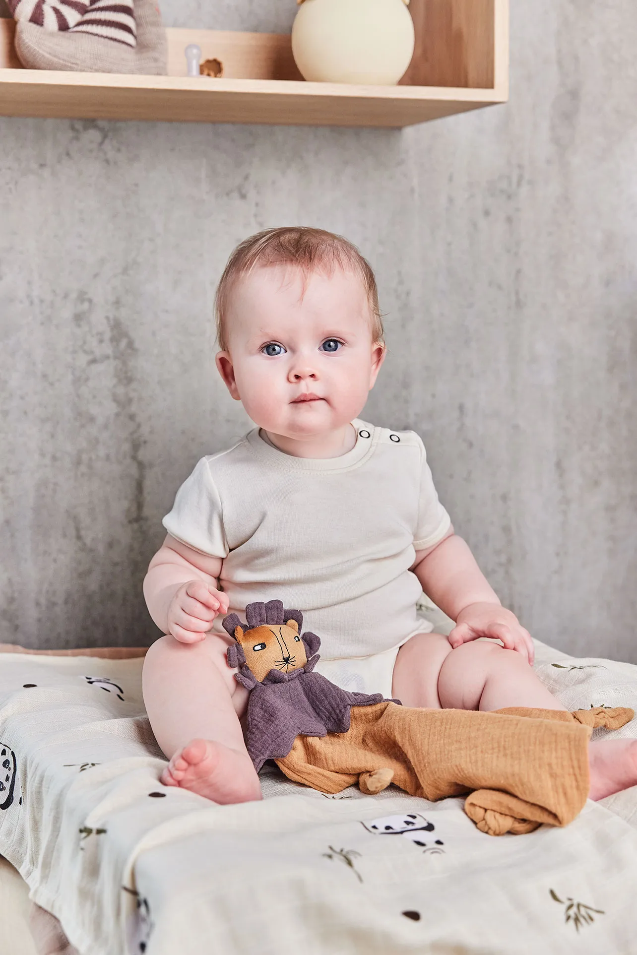 Lobo Lion koseklut 40 x 40 cm, Caramel OYOY