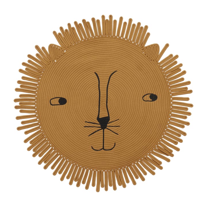 Mara Lion Barneteppe - Ø 98 cm - OYOY