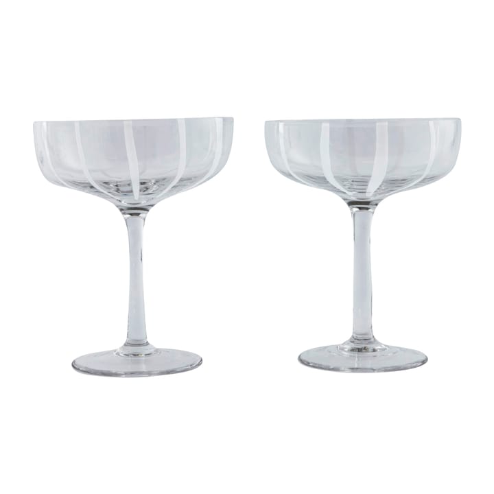 Mizu coupe champagneglass 2-stk. - Clear - OYOY