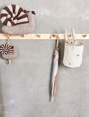 Moira oppbevaringskurv small Ø18x22 cm 2 deler - Multi - OYOY