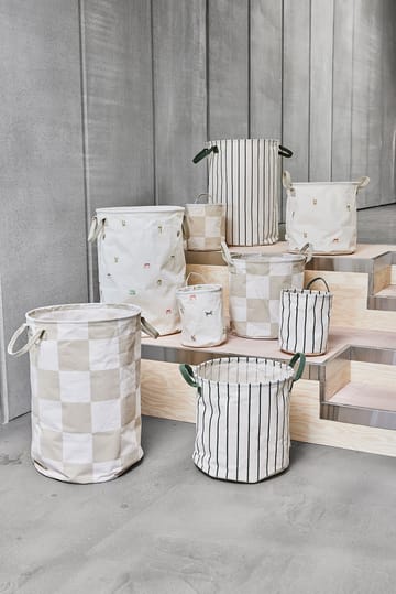 Moira oppbevaringskurv small 22xØ18 cm 2 deler - Multi - OYOY