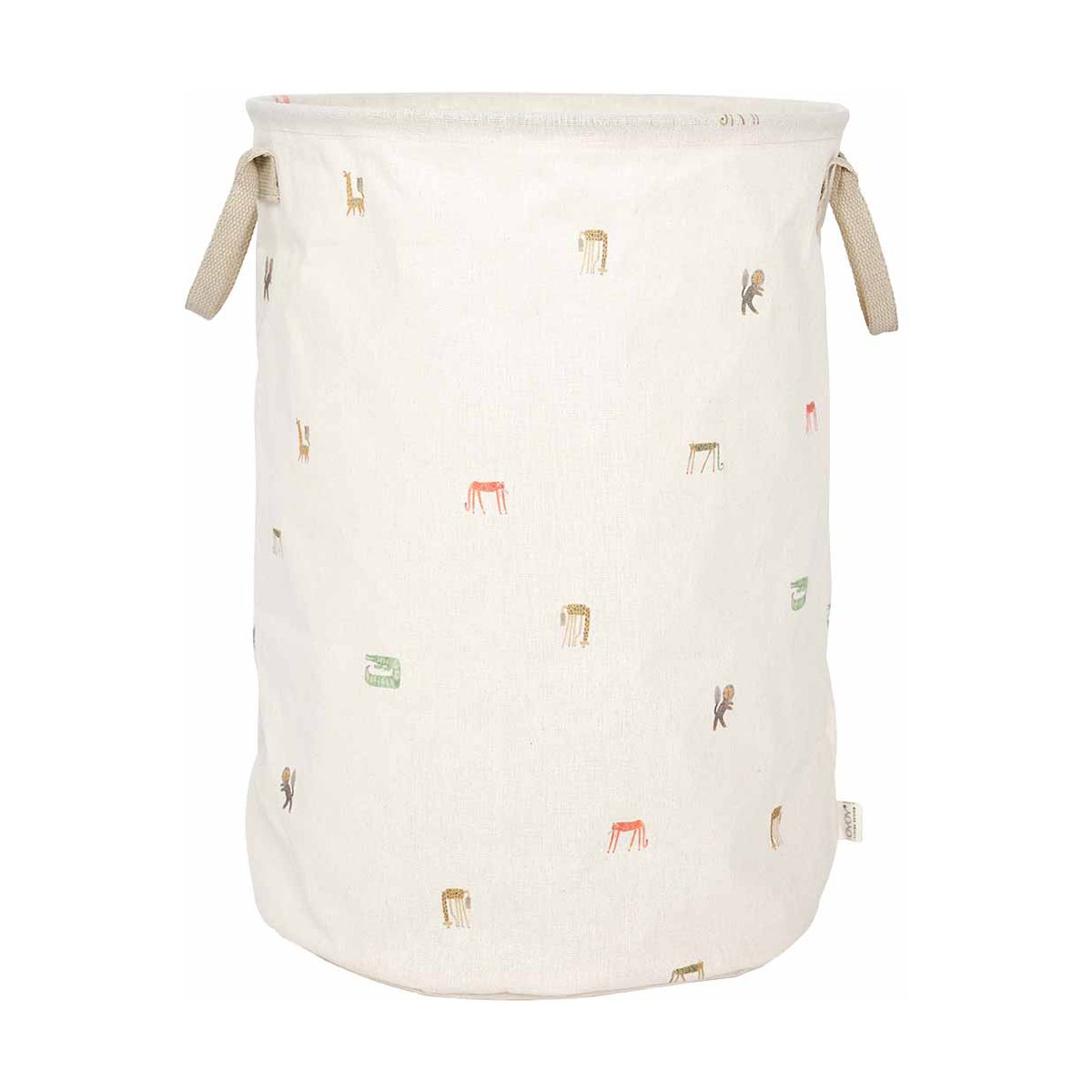 OYOY Moira vaskekurv large 54 cm Multi | Skandinavisk Design | Skittentøyskurver | Multi