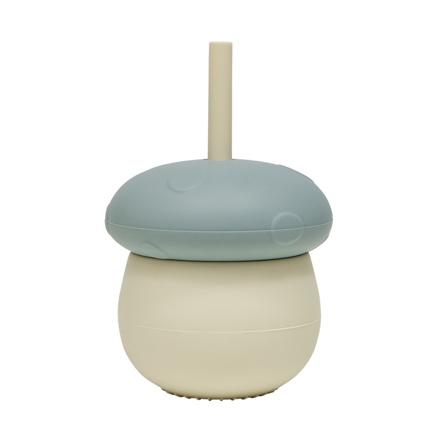 OYOY Mushroom kopp Offwhite-blue | Skandinavisk Design | Kaffekopper | Hvit
