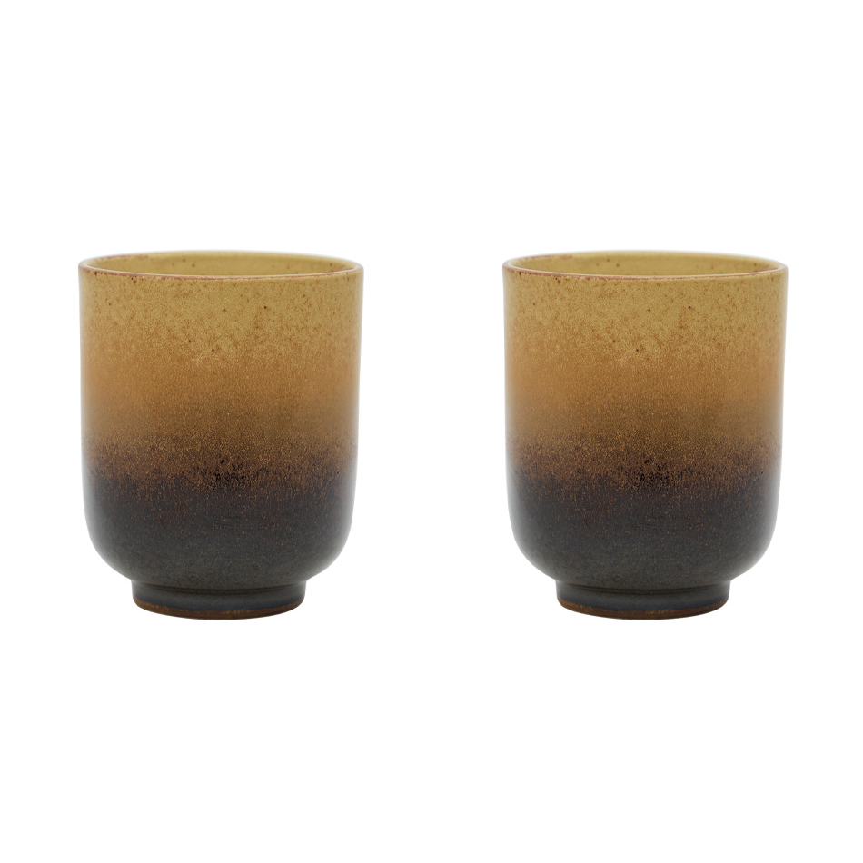 OYOY Nori kopp 2-pakning Amber