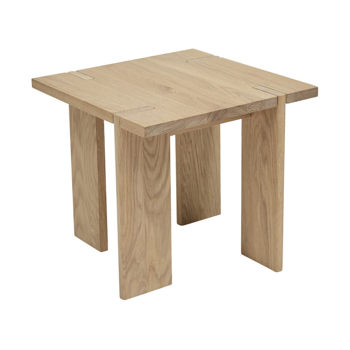 Bilde av OYOY OY Square avlastningsbord lavt 36x40x40 cm Nature