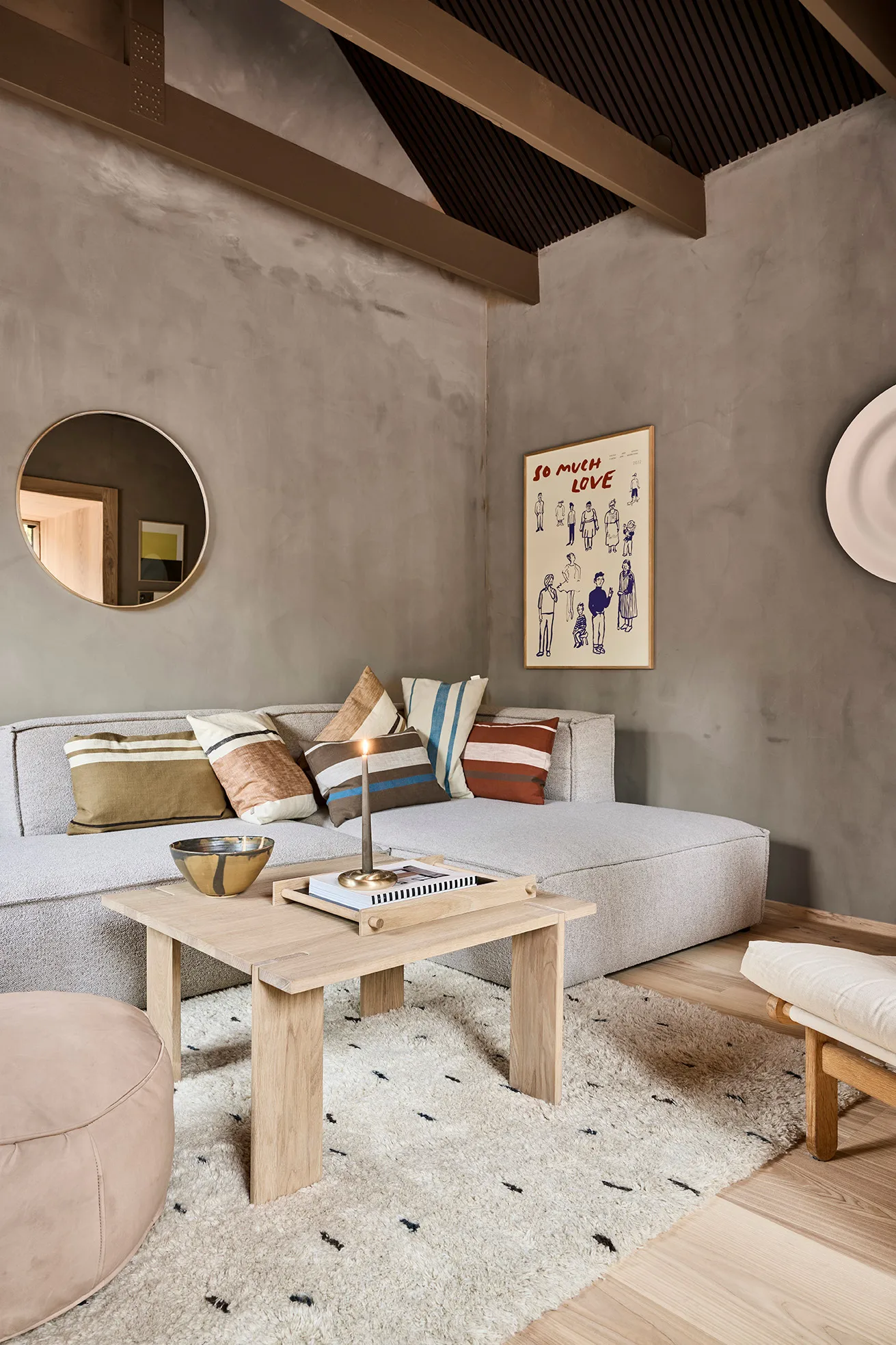 OY Square salongbord 40x75x75 cm, Nature OYOY