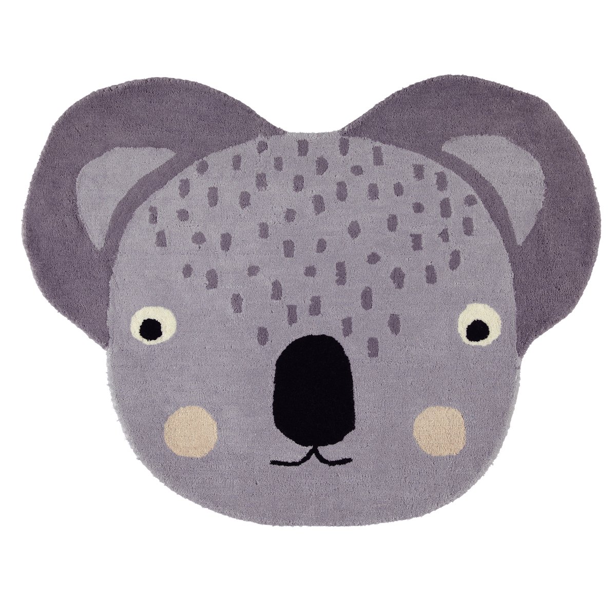 OYOY Mini dyreteppe Koala | Skandinavisk Design | Gulvtepper barnerom | Lilla