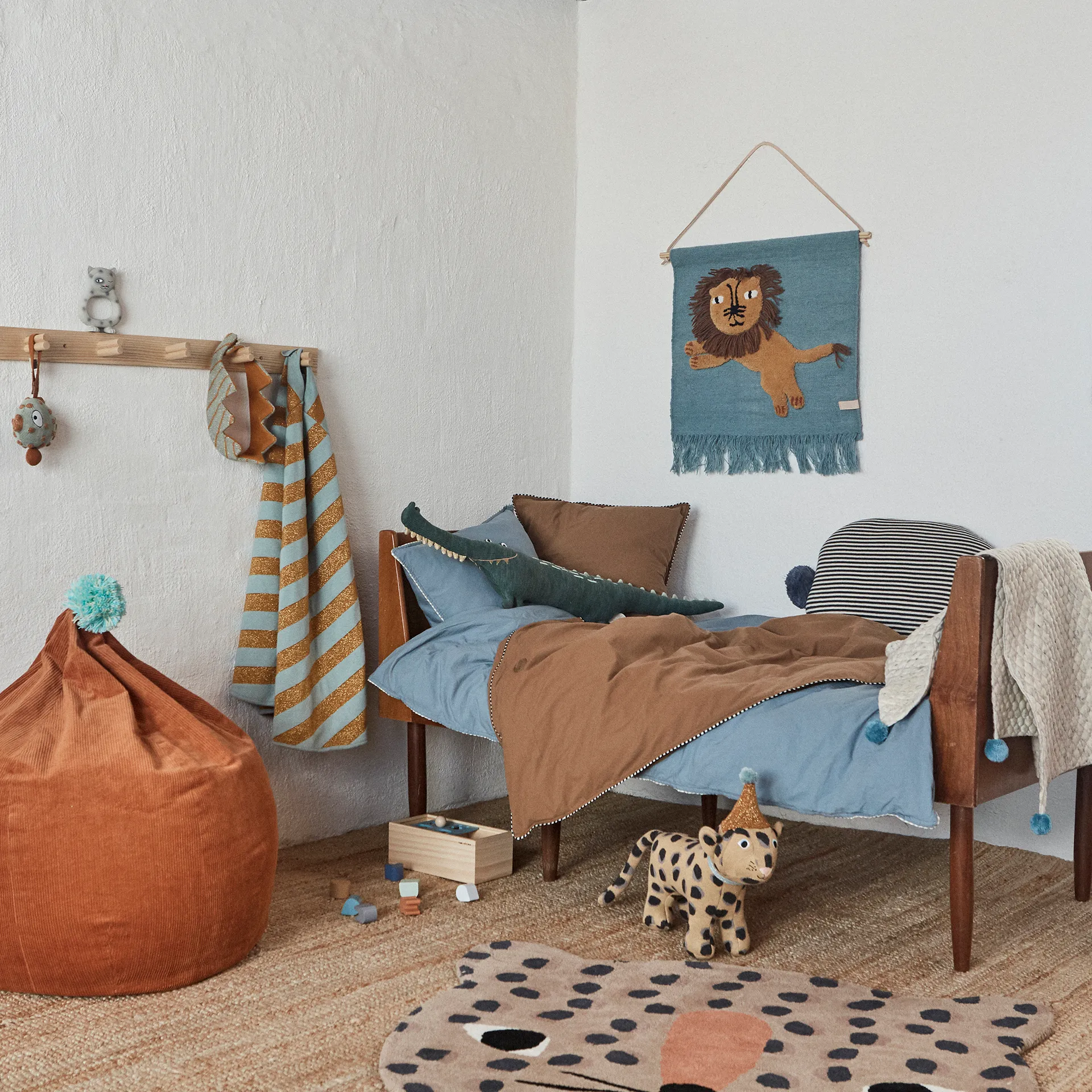 OYOY Mini dyreteppe, Leopard OYOY