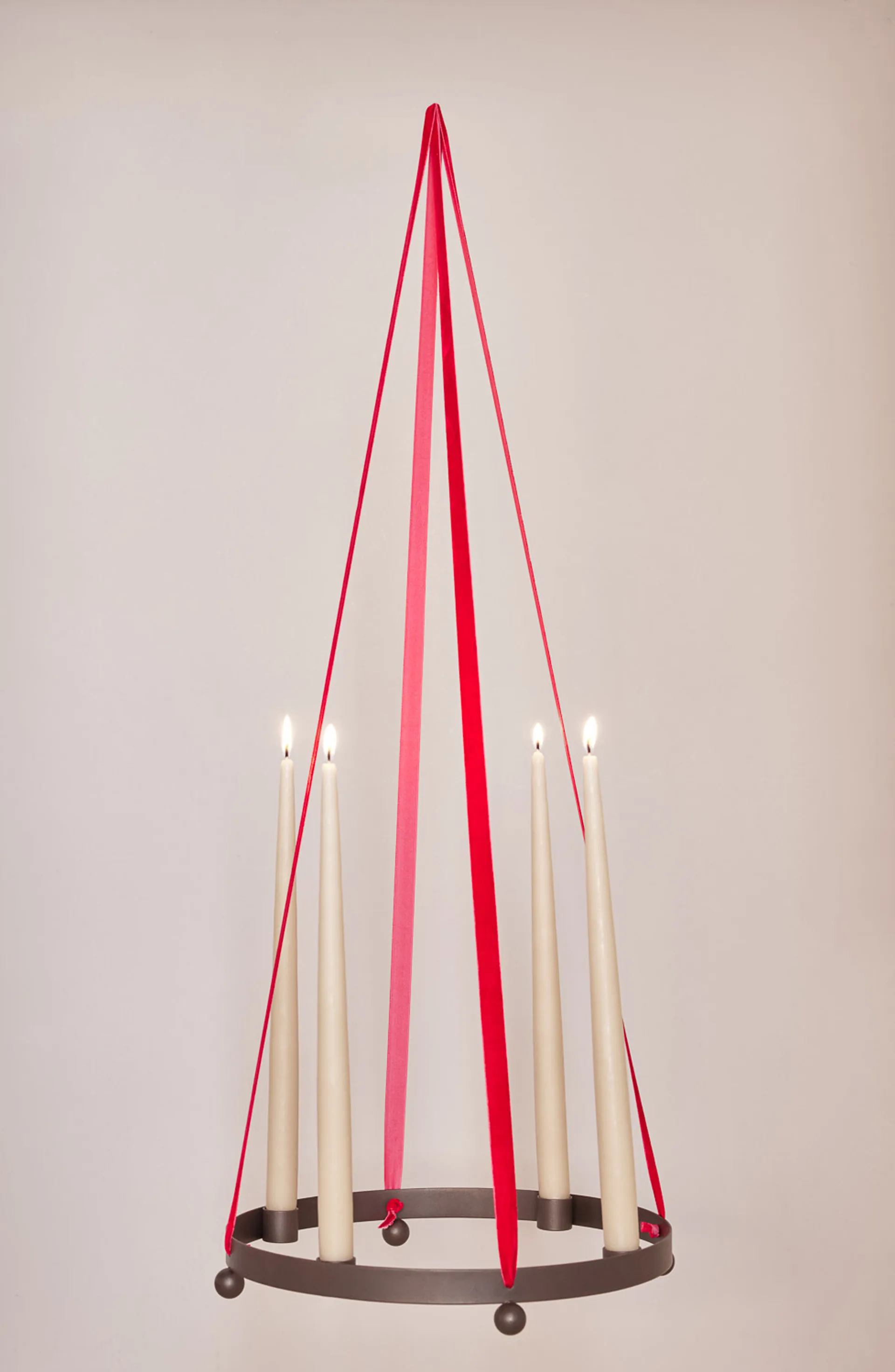 Pearl adventslysestake Ø 36 cm, Browned brass OYOY