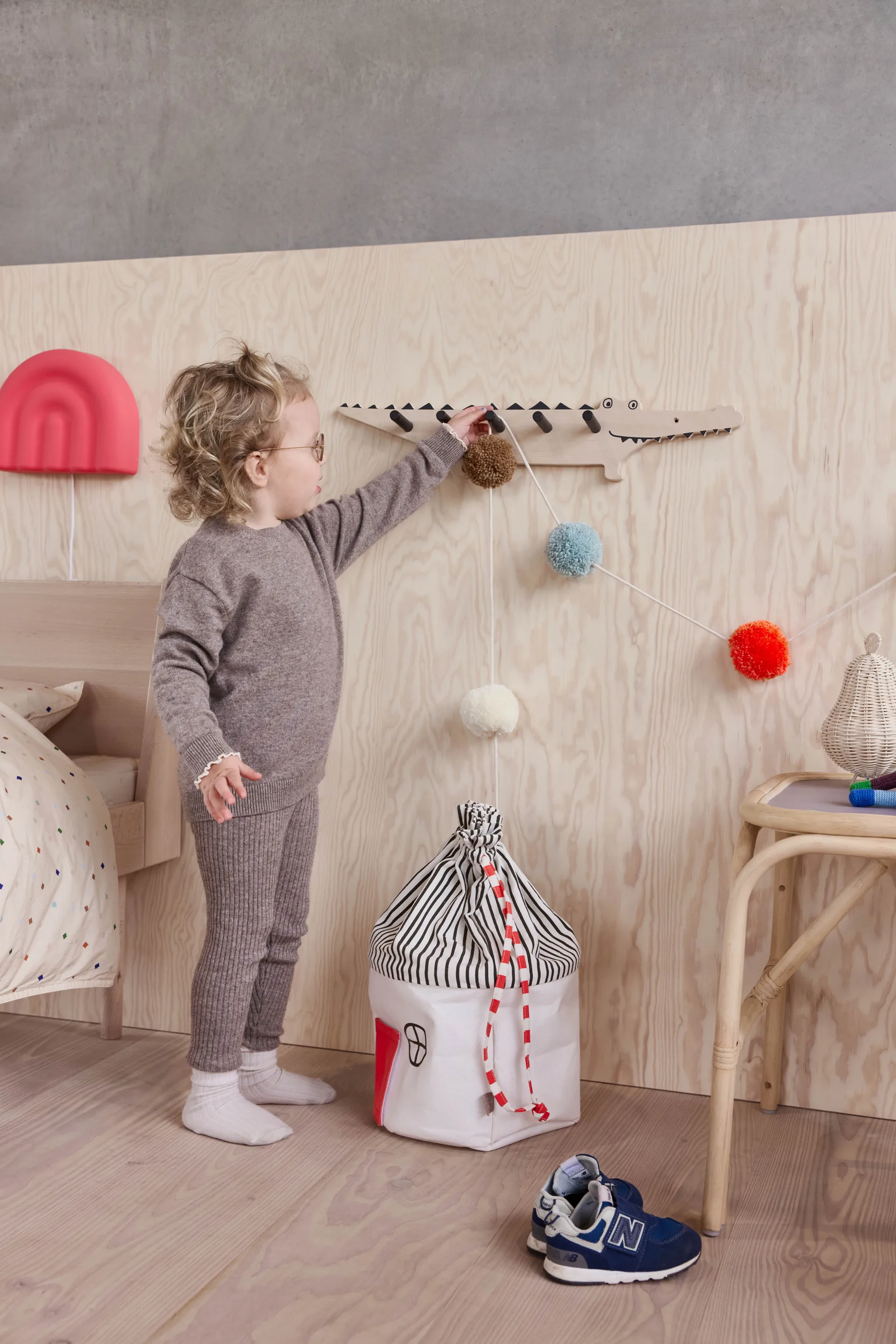 Pom Pom girlander 300 cm, Multi OYOY