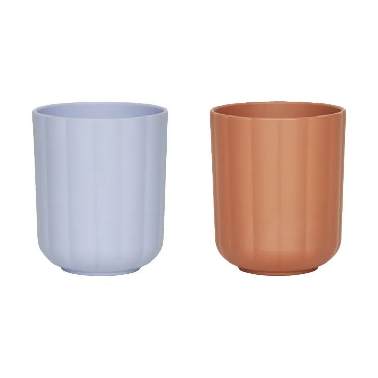 Pullo kopp 2-pk, Caramell-ice blue OYOY