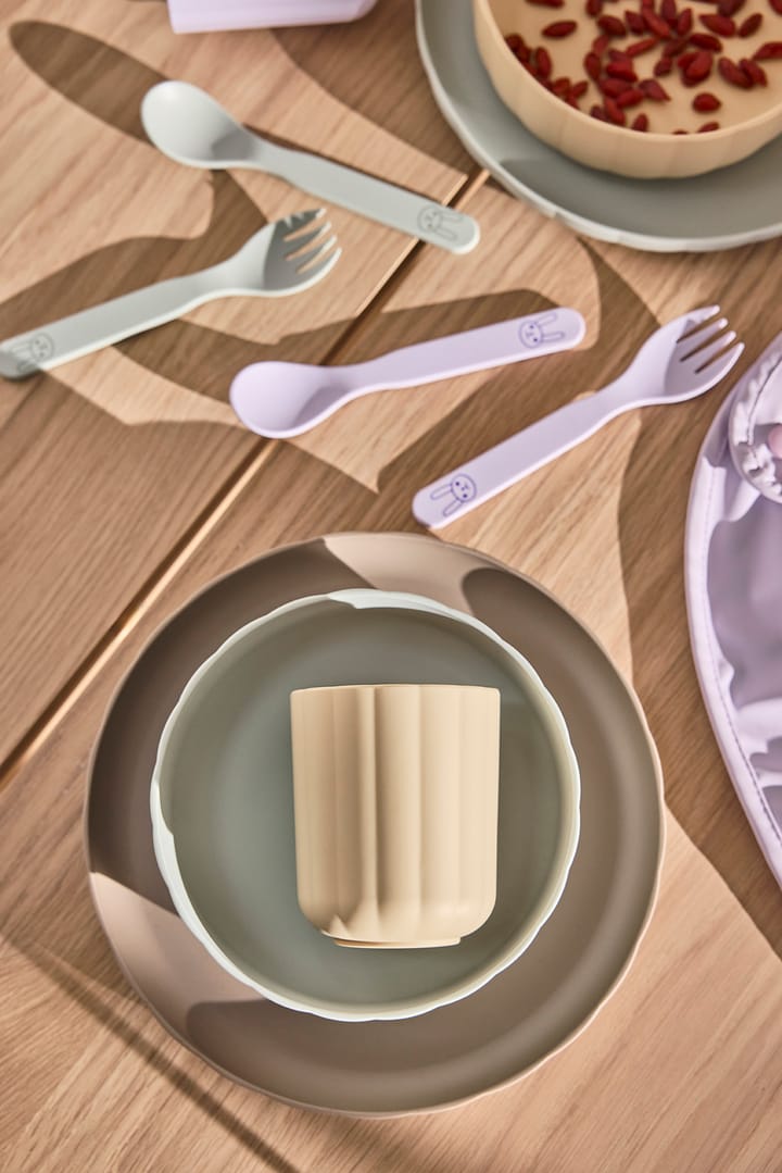 Pullo servissett 3 deler, Pale Mint-vanilla-taupe OYOY