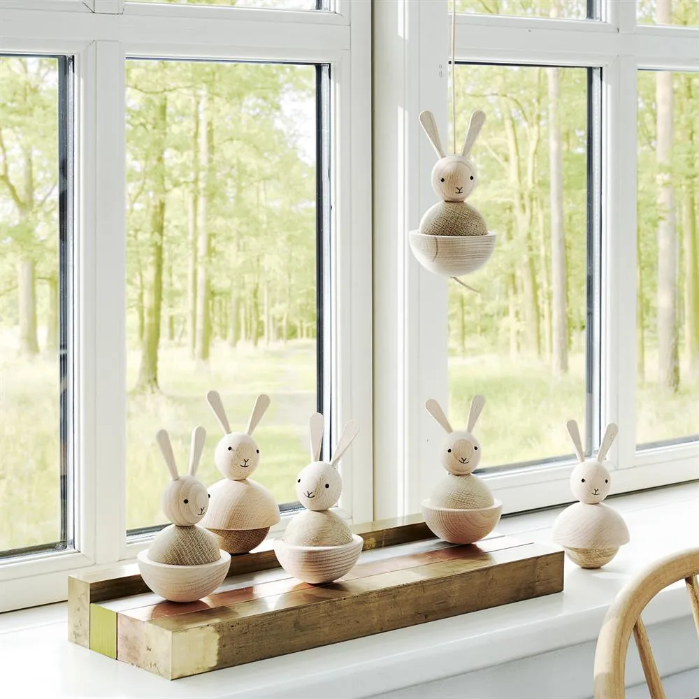 Rabbit trefigur, bøk-eik OYOY