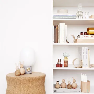 Rabbit trefigur - bøk-eik - OYOY