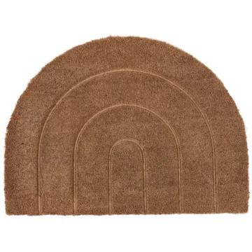 Rainbow dørmatte 55 x 75 cm - Natur - OYOY