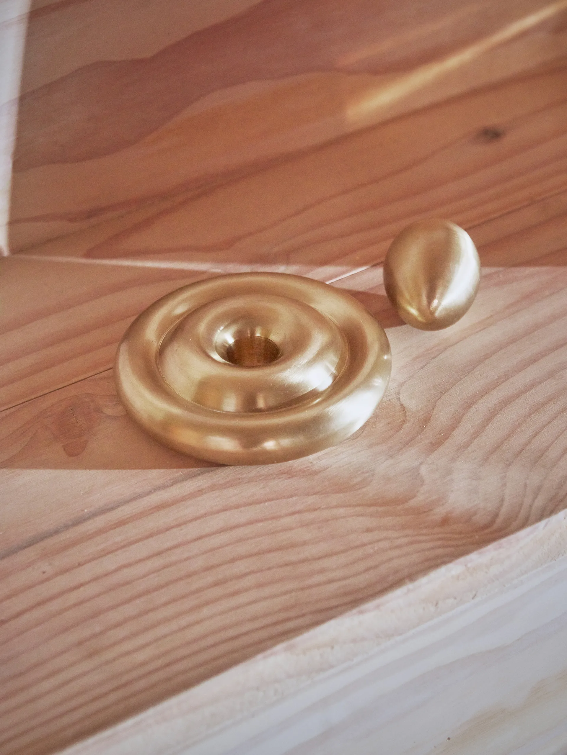 Savi lysestake 3 cm, Messing OYOY