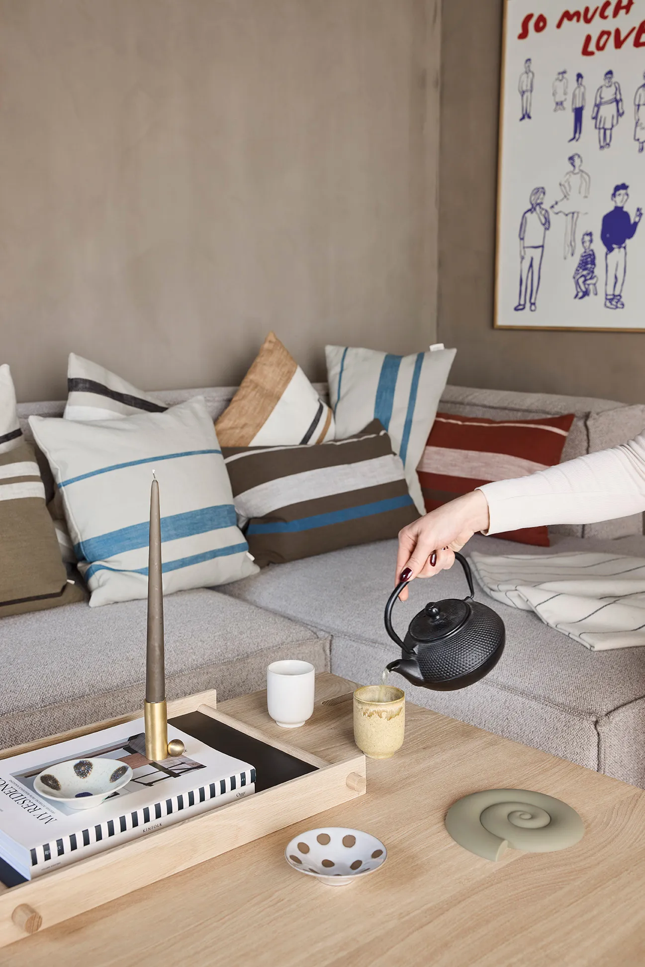 Sofuto putetrekk 40x60 cm, Sienna OYOY