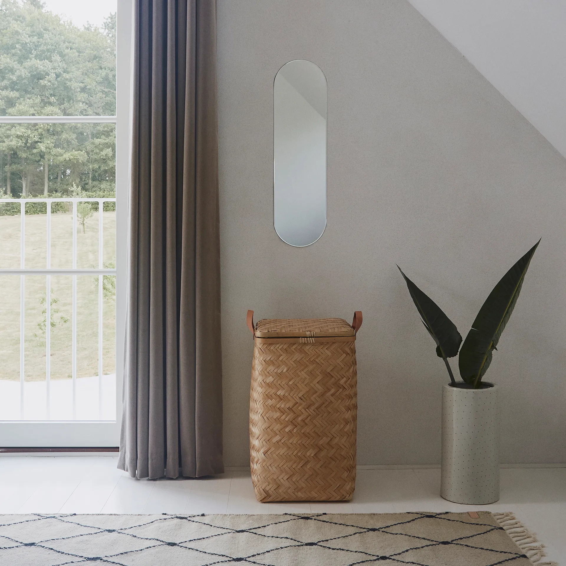 Sporta skittentøyskurv, Natur OYOY