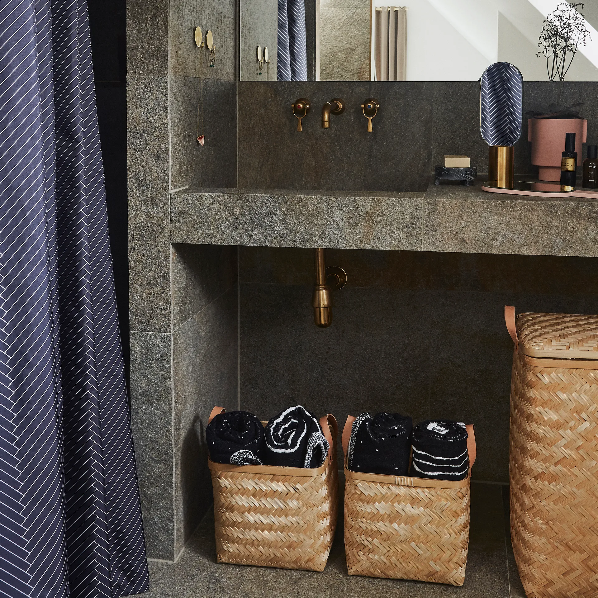 Sporta skittentøyskurv, Natur OYOY