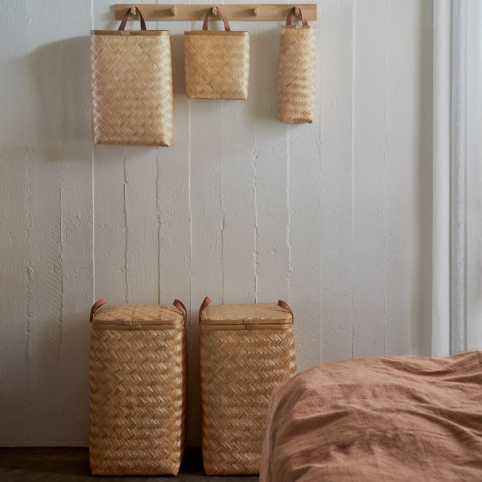 Sporta skittentøyskurv, Natur OYOY