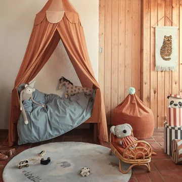 Tiger veggdekorasjon 32x70 cm - Grønn - OYOY