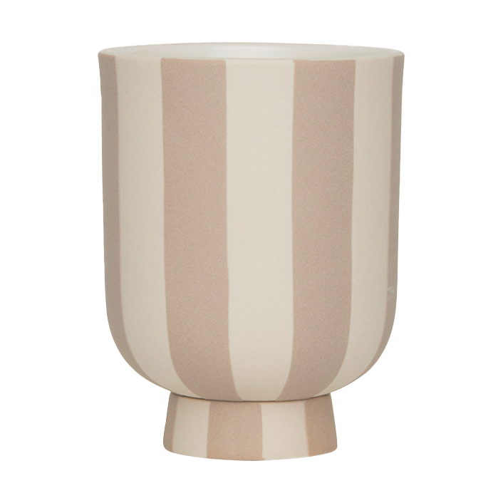 Bilde av OYOY Toppu krukke Ø8 cm Clay
